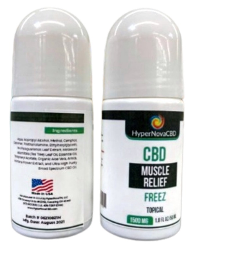 HyperNovaCBD Muscle Relief Roll-On