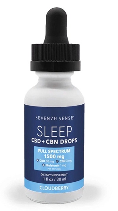 Seventh Sense Sleep CBD+CBN Drops